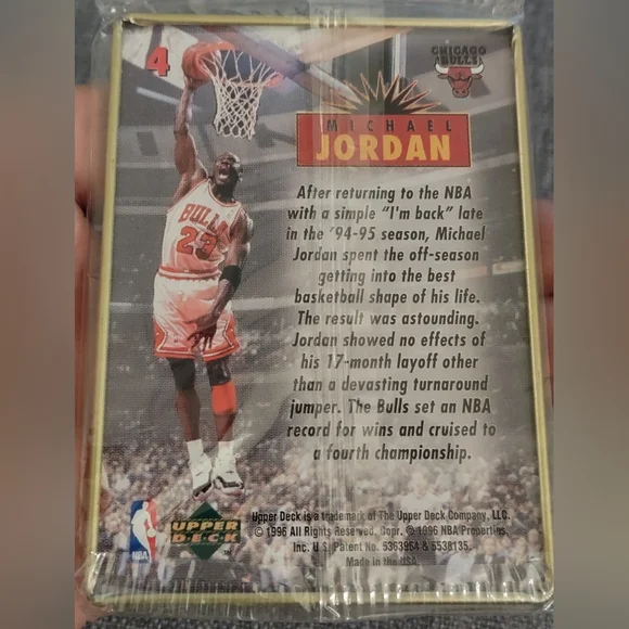 Michael Jordan Upper Deck Metal Cards - Picture 12 of 16